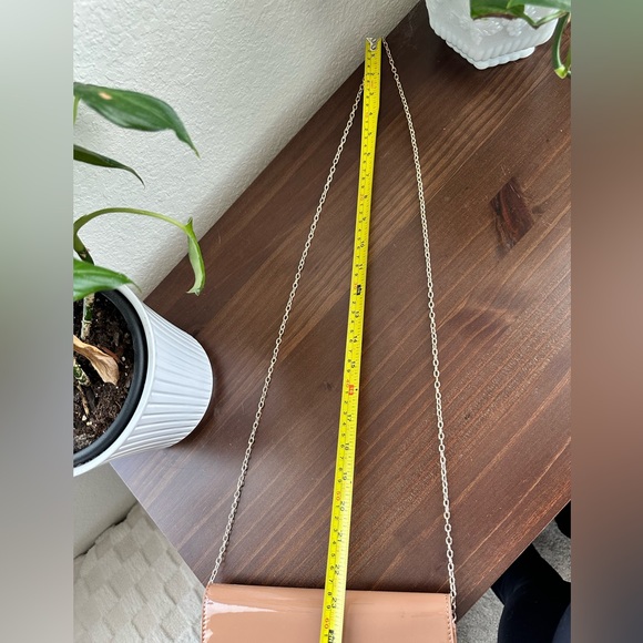 Steve Madden patent tan clutch crossbody - Picture 9 of 9